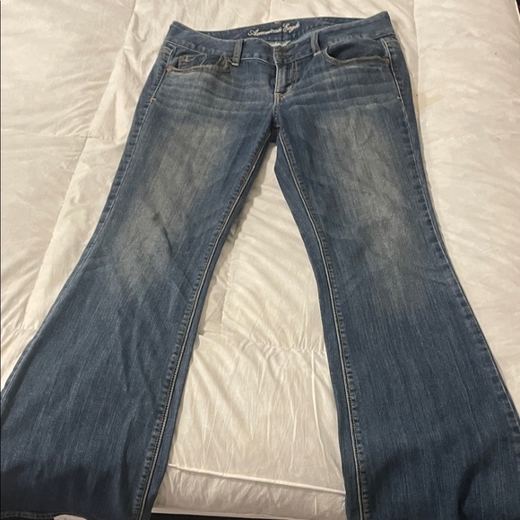 American Eagle Outfitters Denim - American Eagle Outfitters Women's Flare Blue Jeans
